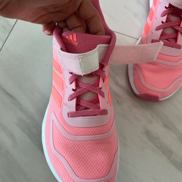 Adidas Lightmotion Running Shoes Pink Neon Size 5.5 - Picture 9 of 12